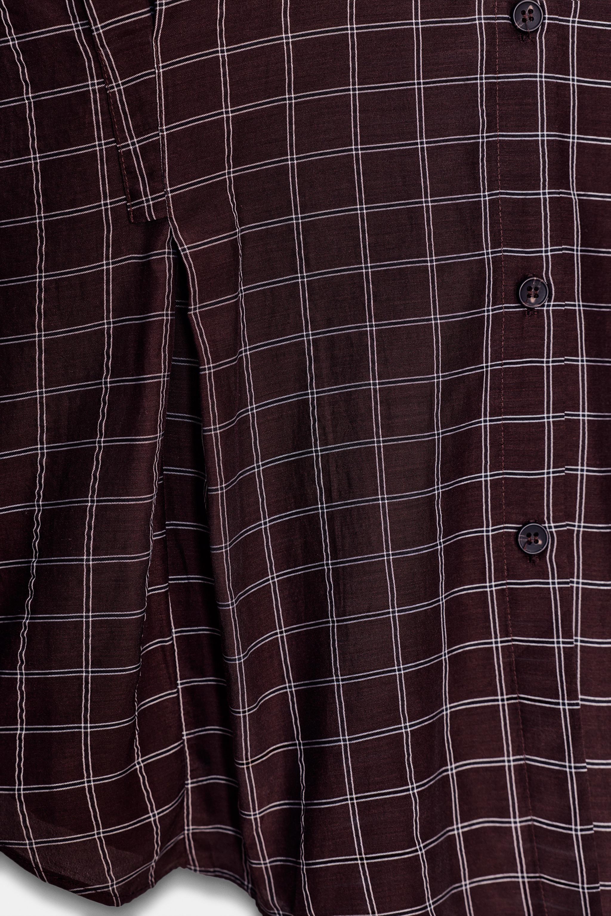 OVERSIZED PLAID SHIRT